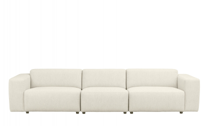 WILLARD sofa 4-seter hvit