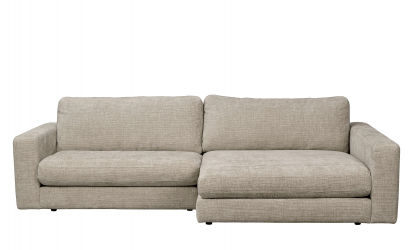 DUNCAN sofa 3-seter sjeselong hyre grbeige