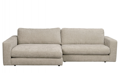 DUNCAN sofa 3-seter-sjeselong venstre grbeige