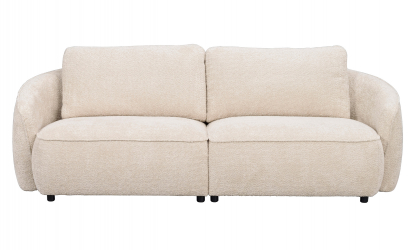 NORRIS 3-seters sofa Lys beige