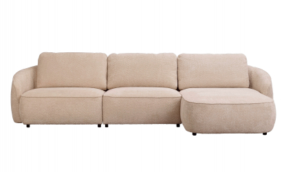 NORRIS Divansofa L Hyre Lys beige