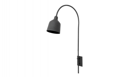 CITY Vegglampe Svart