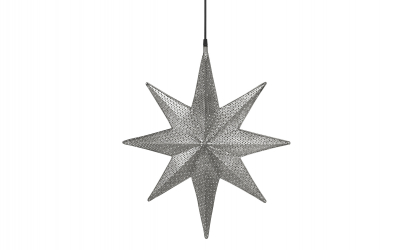 CAPELLA Stjerne Svart Nikkel 50 cm, 50