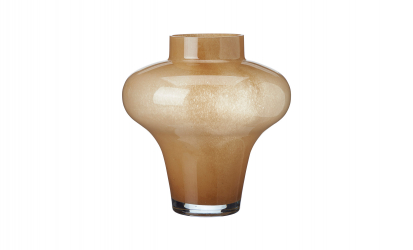 SPHERE Vase Brun