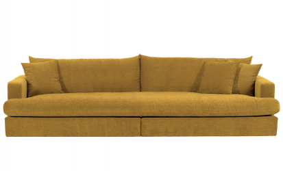 BOLNUEVO 4-seters sofa Hel Pute Sennepsgul