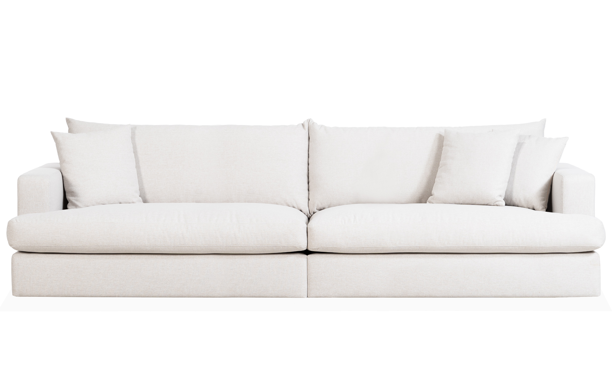 BONLUEVO 4-seters sofa Greige