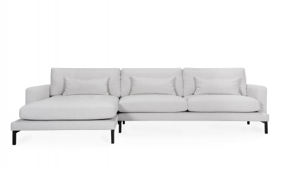 BOLUND Sofa venstre Bone white