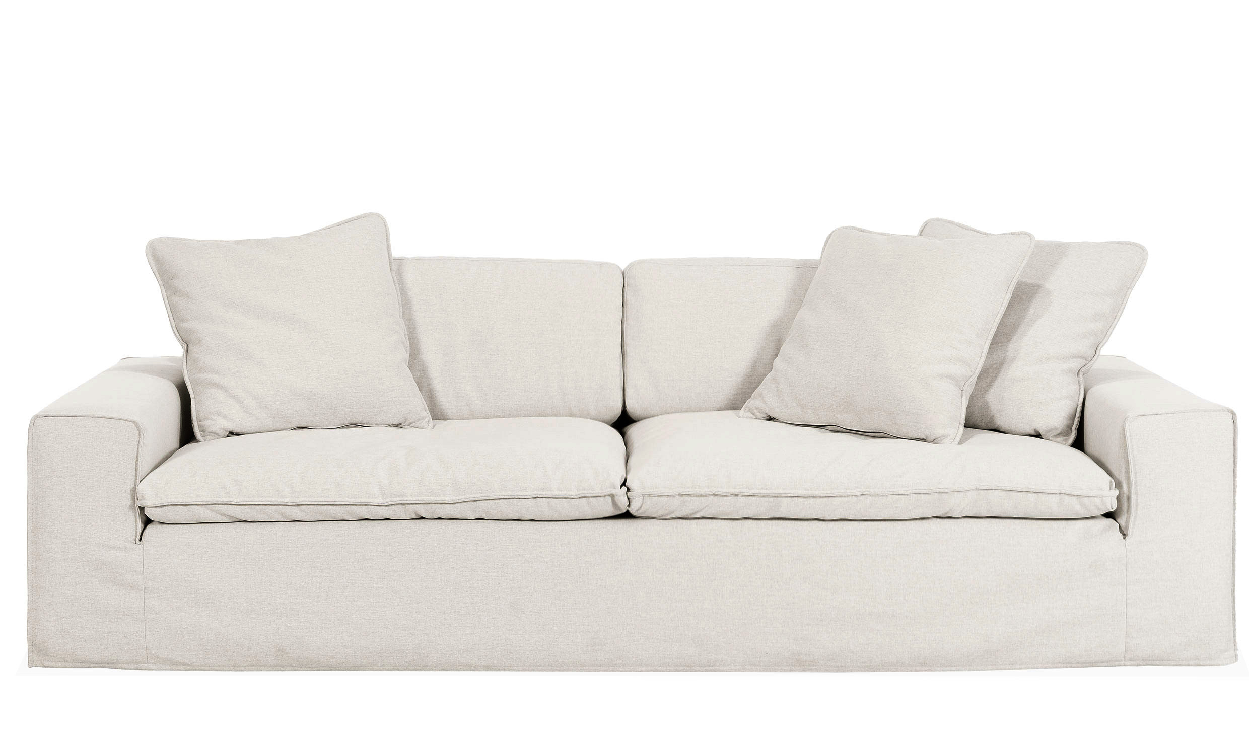 DOVER Grand Deluxe 4-seters sofa Greige