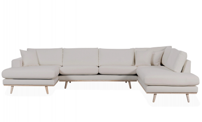 STOCKHOLM PREMIUM U-Sofa Hyre Beige