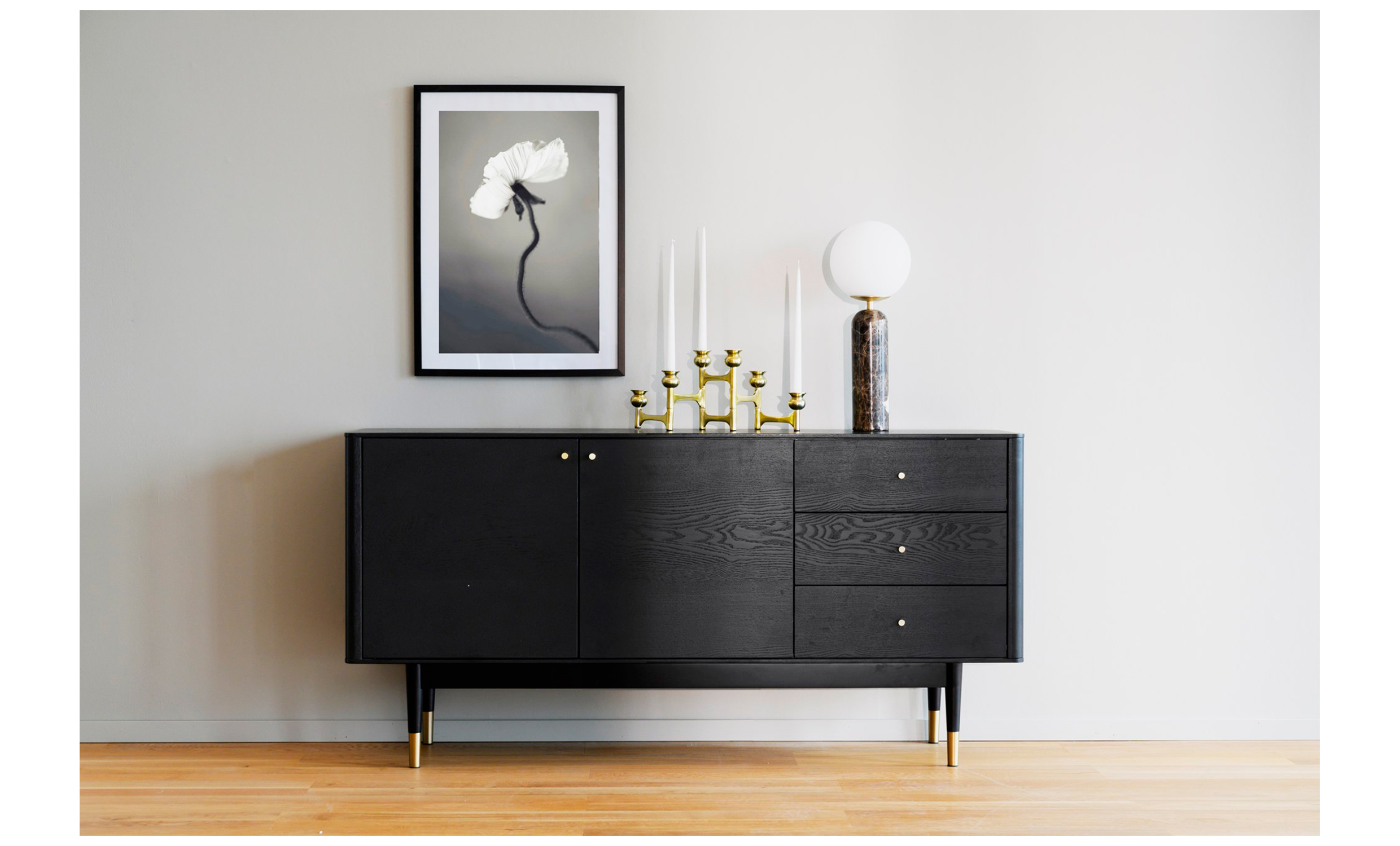 FENWOOD Sideboard Svart