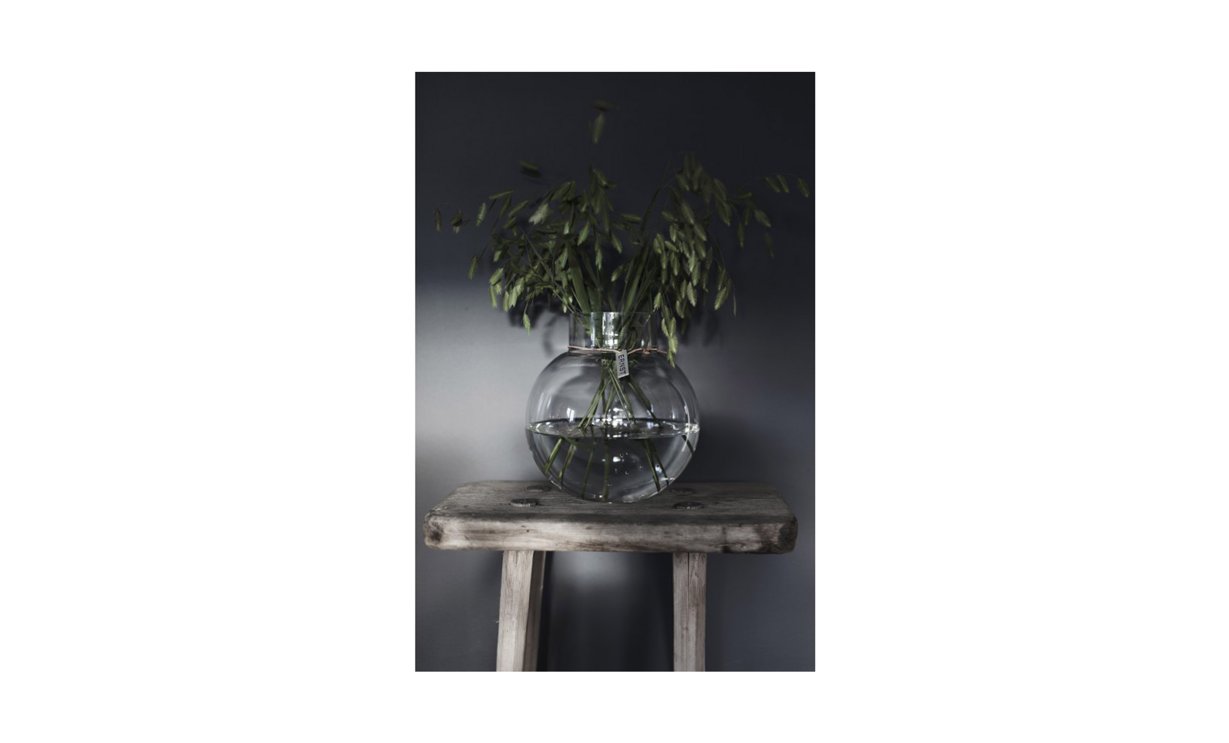 GLASSVASE Lrreim 25cm Klar