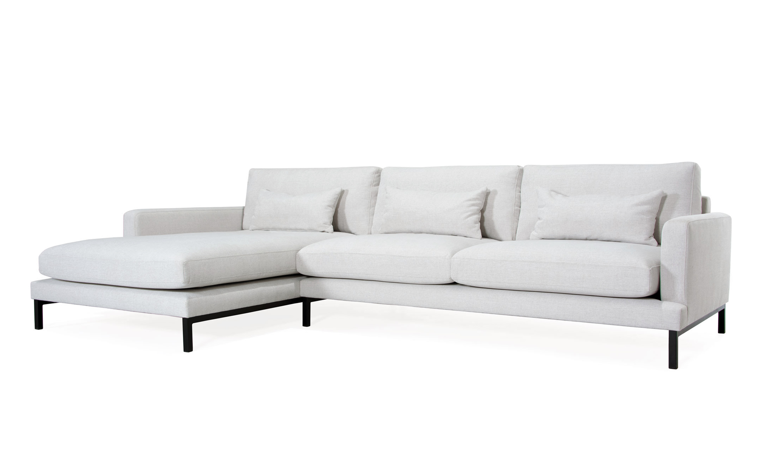 BOLUND Sofa venstre Bone white