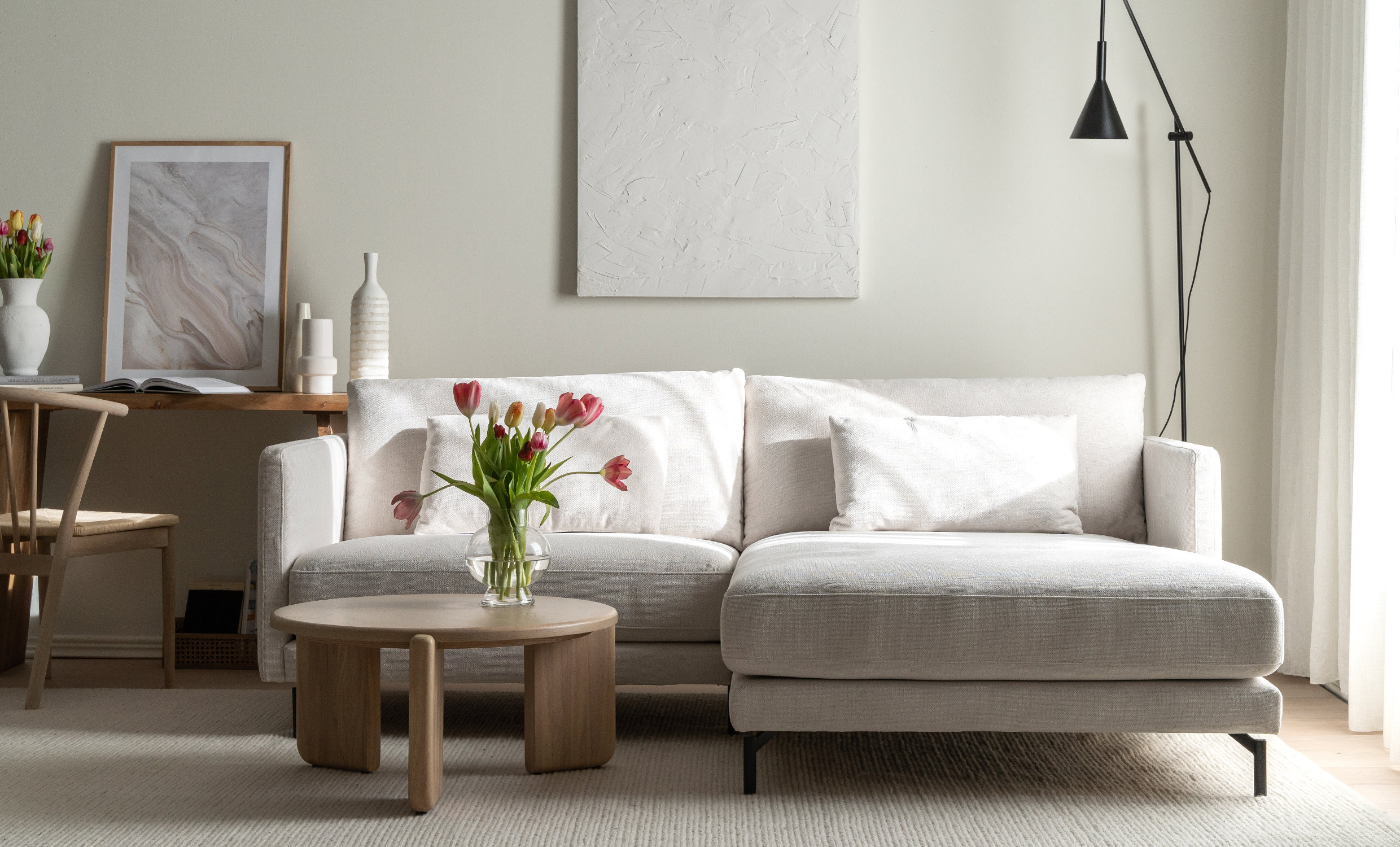 LINDE Sofa Hyre Beige