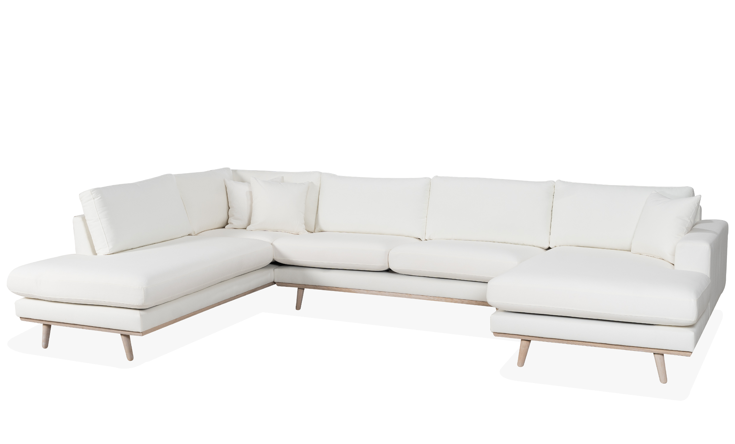 STOCKHOLM PREMIUM U-Sofa Venstre Beige