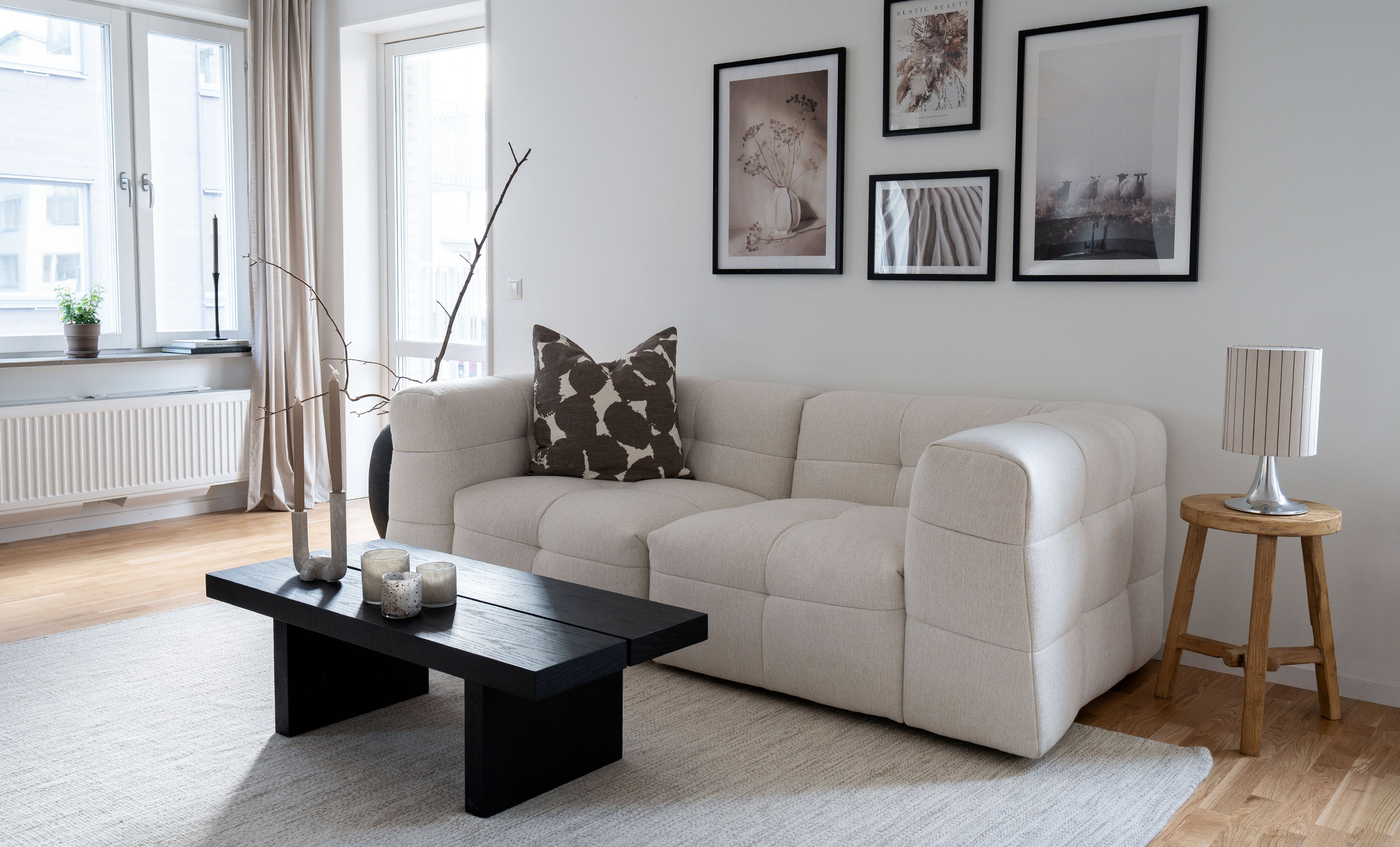 BELIZE 3-seters sofa Offwhite