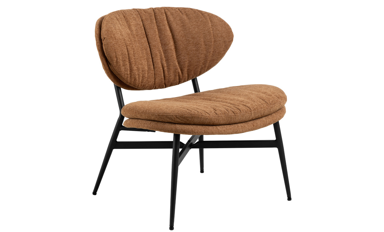 BILL Lounge Chair Terracotta i gruppen Stue / Lenestoler hos Sofas & more (0000108428)