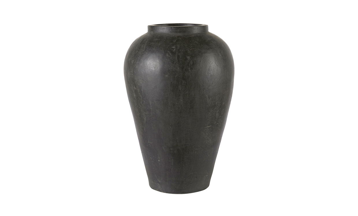 BAKU Vase XL Svart i gruppen Dekorasjon / Vaser og Potter hos Sofas & more (02411-1)