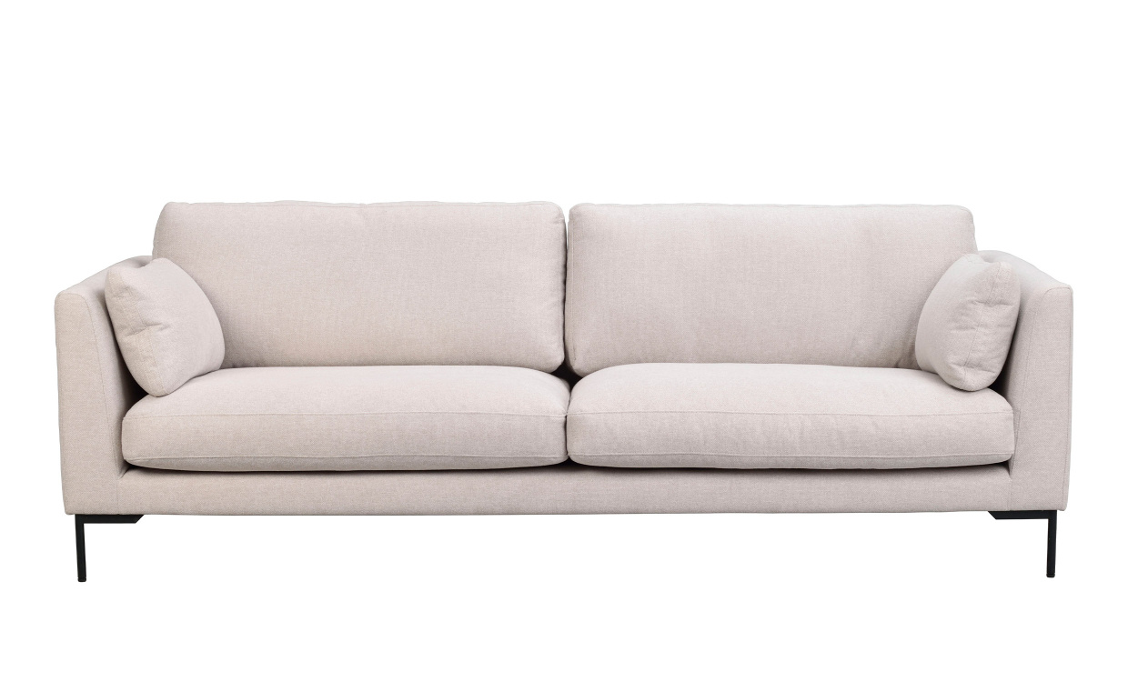 Corwin 3-seters sofa Lys beige i gruppen Stue / Sofaer / 3-seters sofaer hos Sofas & more (129150)