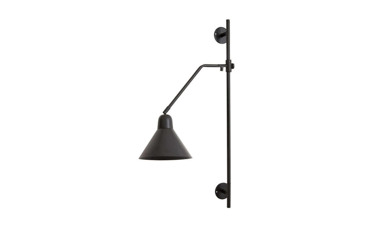 BUCK Vegglampe Svart i gruppen Belysning / Lamper / Vegglamper hos Sofas & more (16303)