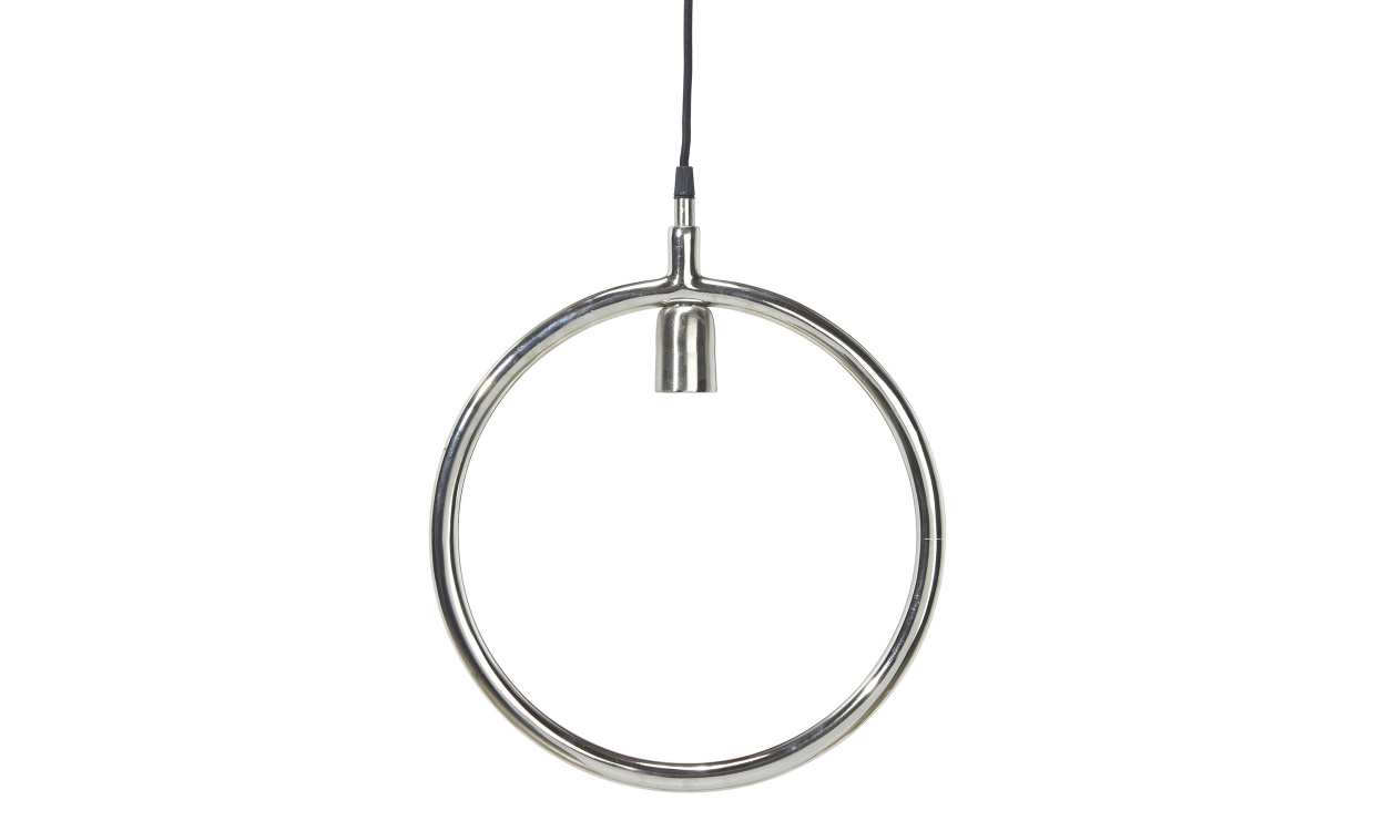 CIRCLE Taklampe Krom 35 cm i gruppen Belysning / Lamper / Taklamper hos Sofas & more (173506)