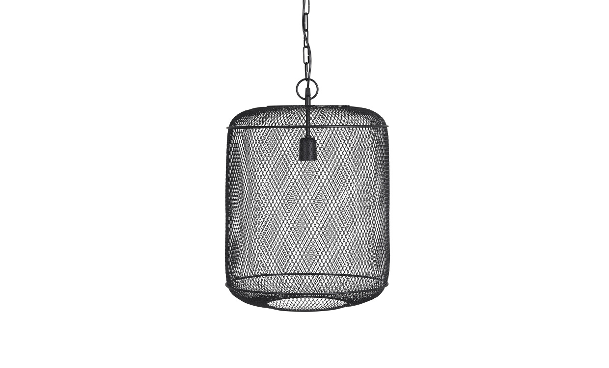 GRID Taklampe 40 cm Sort i gruppen Belysning / Lamper / Taklamper hos Sofas & more (2604003)