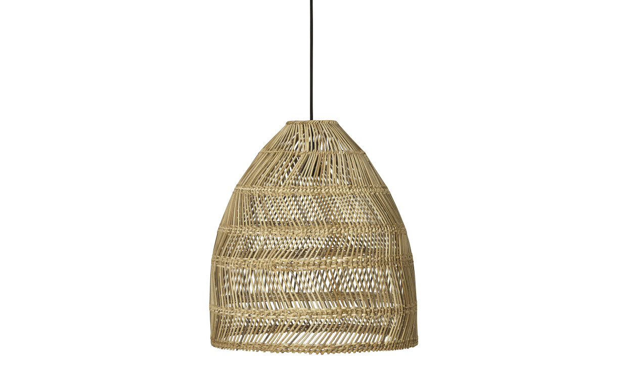 MAJA Takskjerm Rattan Natural 45 cm i gruppen Belysning / Tilbehr / Lampeskjermer hos Sofas & more (3345-BT02)