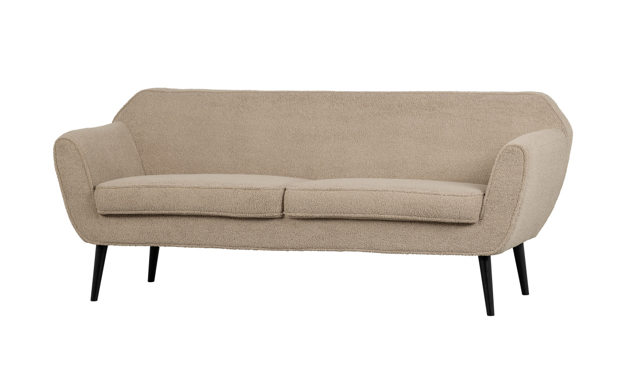 ROCCO 3-seters sofa Teddy Sand i gruppen Stue / Sofaer / hos Sofas & more (340451-TS)