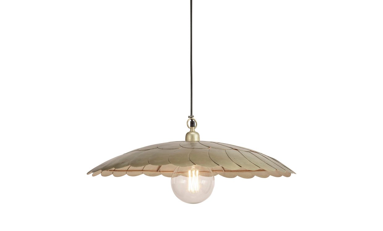 PETAL Taklampe 60 cm Messing i gruppen Belysning / Lamper / Taklamper hos Sofas & more (3616002)