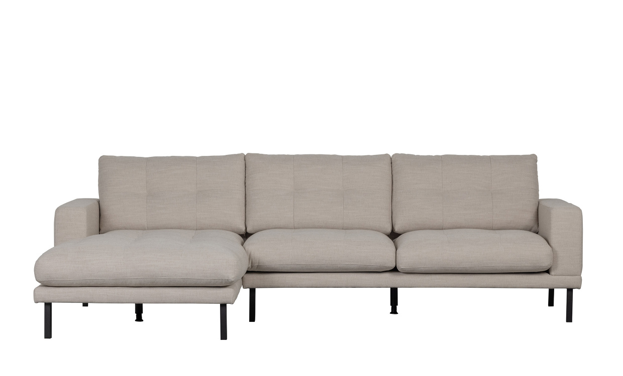 RIVER Divansofa venstre Beige i gruppen Stue / Sofaer / Divansofaer hos Sofas & more (373407-N)