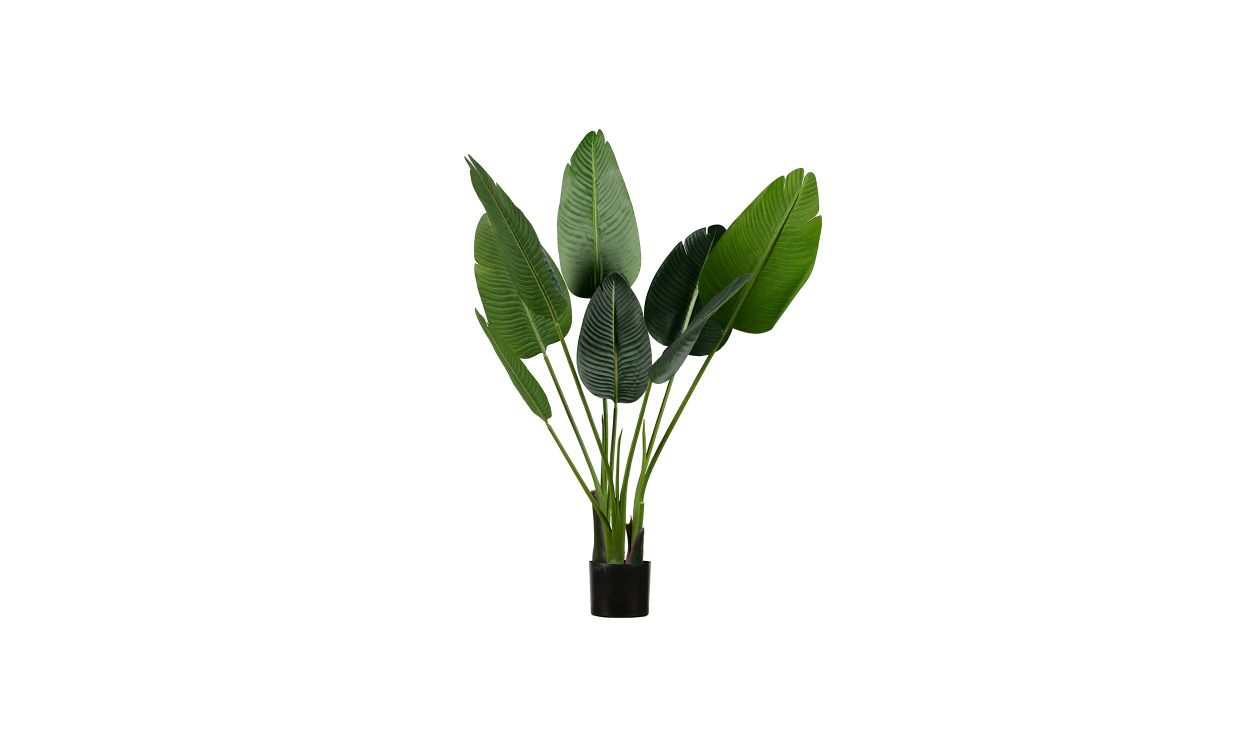 STRELITZIA Kunstig plante 108cm i gruppen Dekorasjon / Annen dekorasjon hos Sofas & more (373818-G)