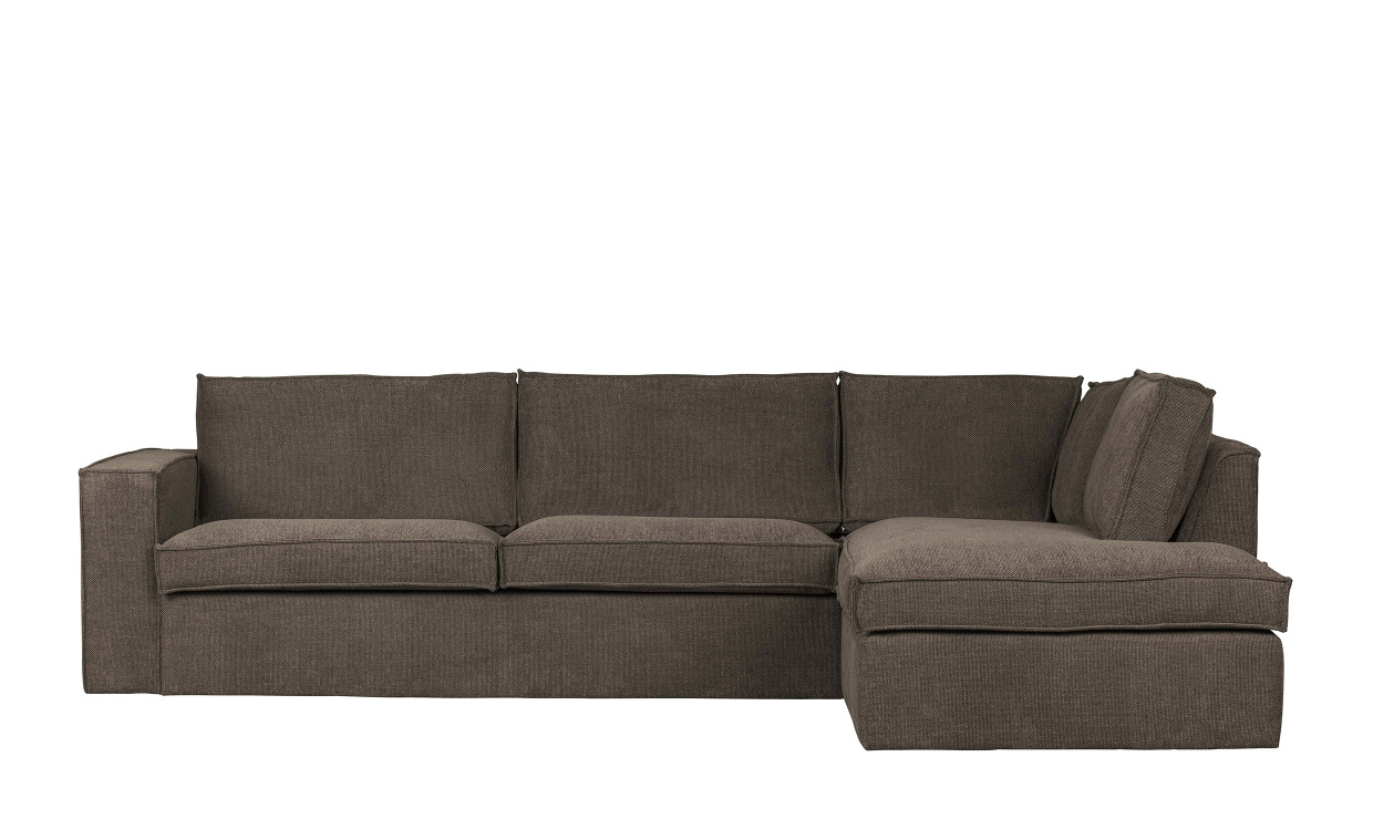 FREDDIE Sofa Hyre Mrkebrun i gruppen Stue / Sofaer hos Sofas & more (377319-H)