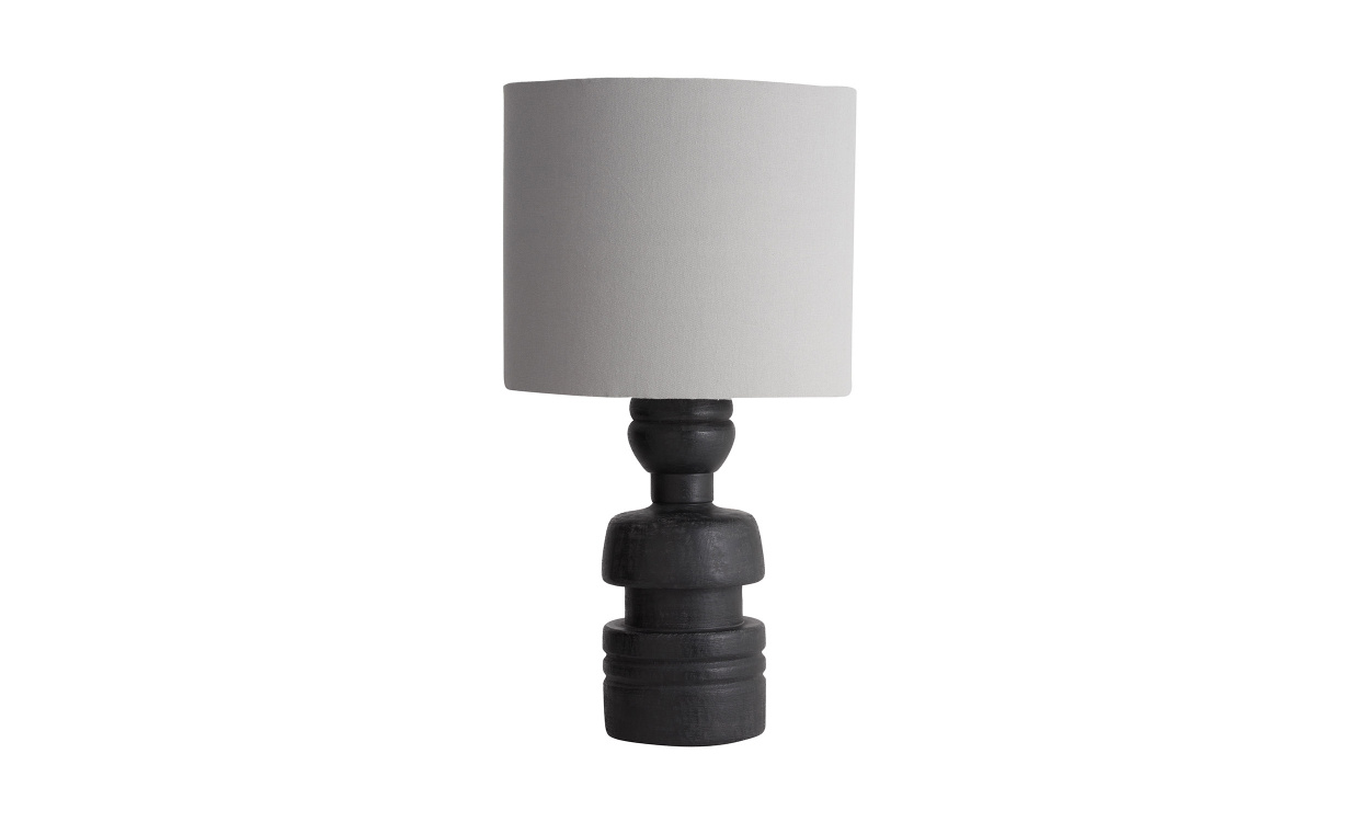 LOKE Bordlampe Svart/Gr i gruppen Belysning / Lamper / Bordlamper hos Sofas & more (4255)