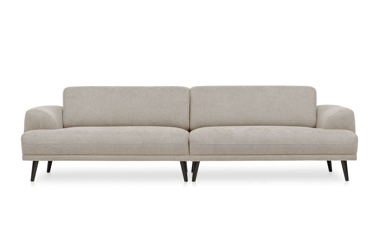 ANCONA 4-seters sofa Mrk beige i gruppen Stue / Sofaer / hos Sofas & more (4783)