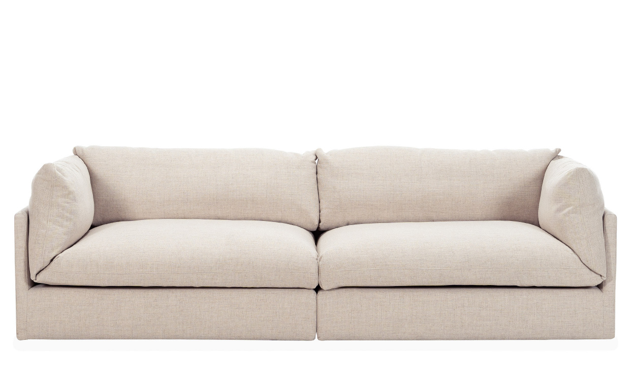 TRIBECA 4-seters sofa Beige i gruppen Stue / Sofaer / 4-seters sofaer hos Sofas & more (6112-TRIB4S-HO4)