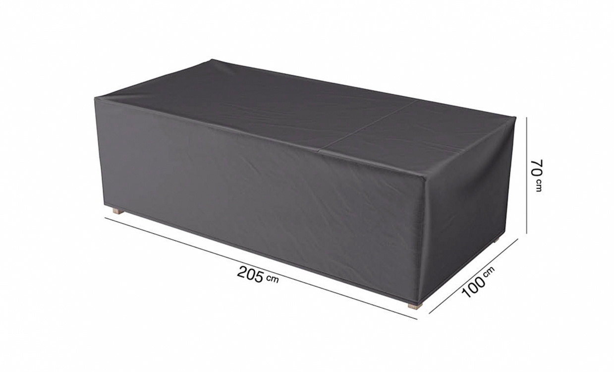 AEROCOVER Sofatrekk 205 x 100 x 70 Antrasitt, 70 i gruppen Utembler / Oppbevaring / Mbeltrekk hos Sofas & more (7961)