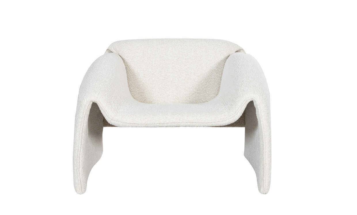 BOOGI Lounge Chair Boucl Offwhite i gruppen Soverom / Soveromsmbler / Sittembler hos Sofas & more (BH-A467-A2635-2A)