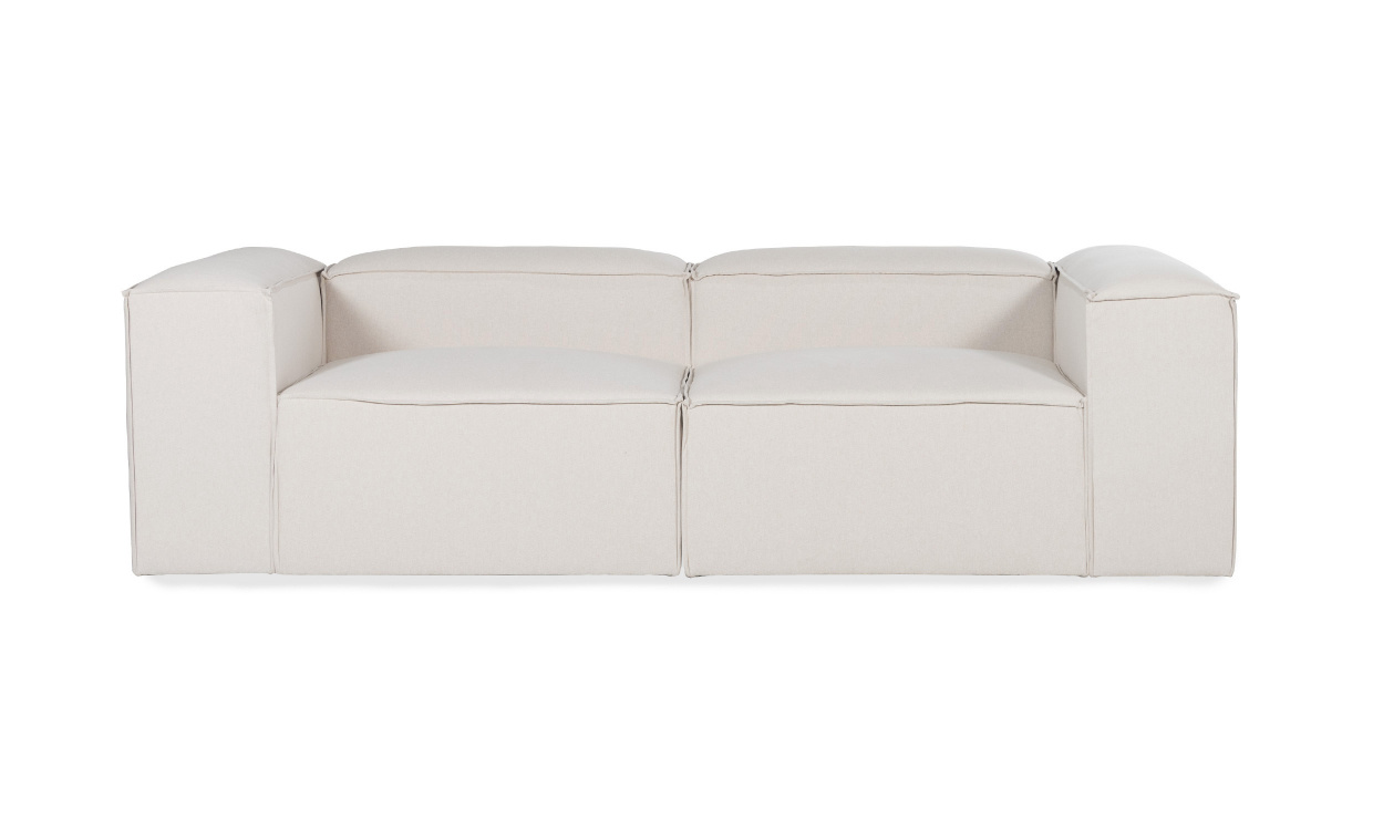 CUBIT PREMIUM 3-seters sofa Sandbeige i gruppen Stue / Sofaer / Modulsofaer hos Sofas & more (CUPR-3S-BR001)