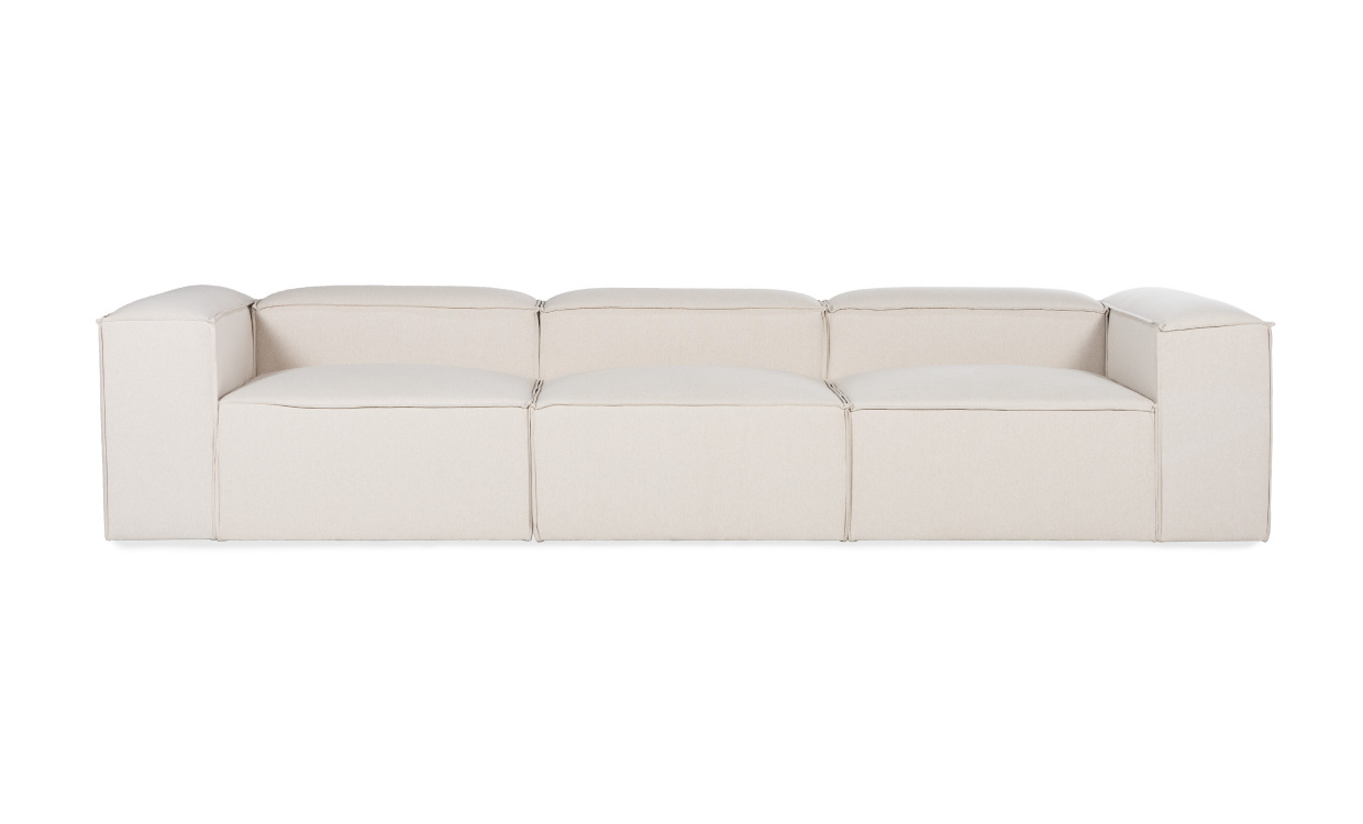 CUBIT PREMIUM 4-seters sofa Sandbeige i gruppen Stue / Sofaer / Modulsofaer hos Sofas & more (CUPR-4S-BR001)