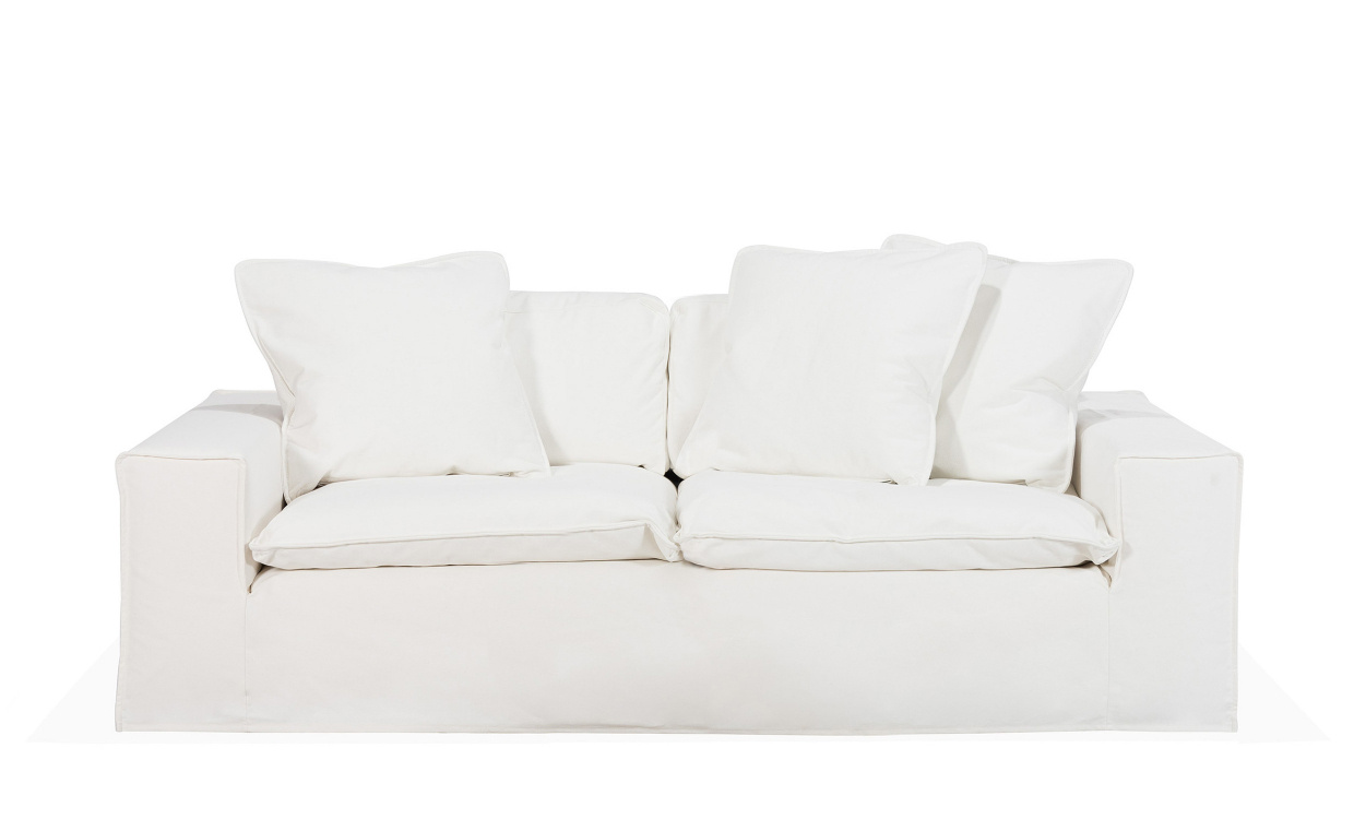 DOVER Grand Deluxe 3-seters sofa Hvit i gruppen Stue / Sofaer / hos Sofas & more (DO3SBR900)