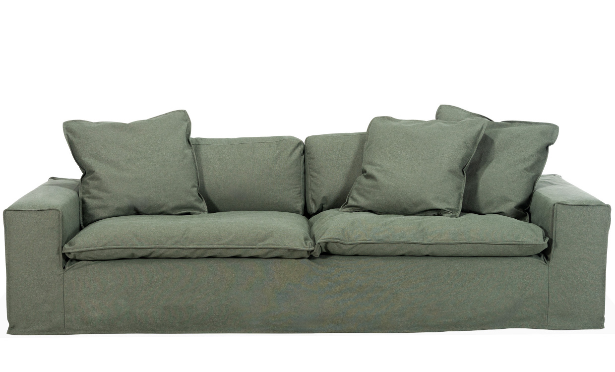 DOVER Grand Deluxe 4-seters sofa Grnn i gruppen Stue / Sofaer / hos Sofas & more (DO4SBR801)