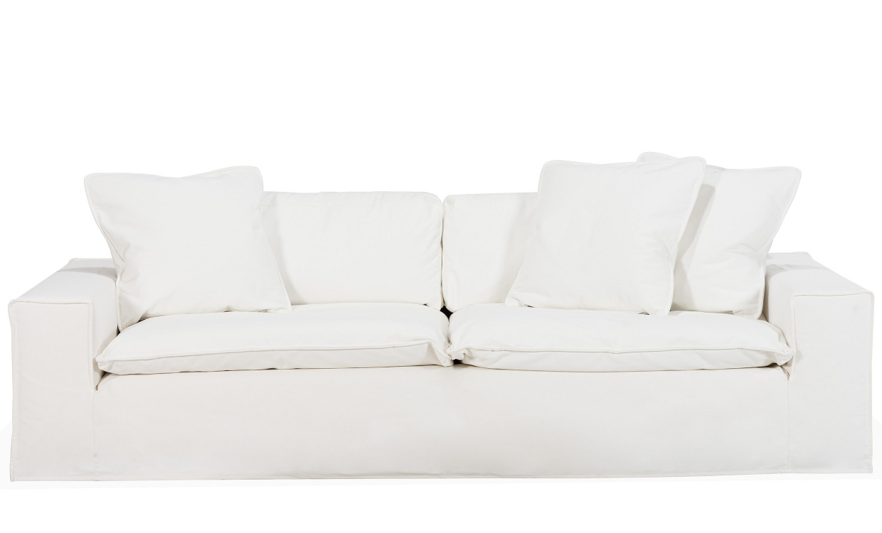 DOVER Grand Deluxe 4-seters sofa Hvit i gruppen Stue / Sofaer / hos Sofas & more (DO4SBR900)