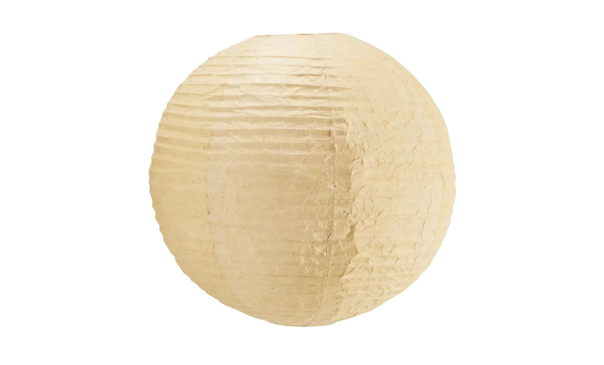 LAMPSKJERM Papir 55cm Sand i gruppen Belysning / Lamper / Taklamper hos Sofas & more (GHRL-36)