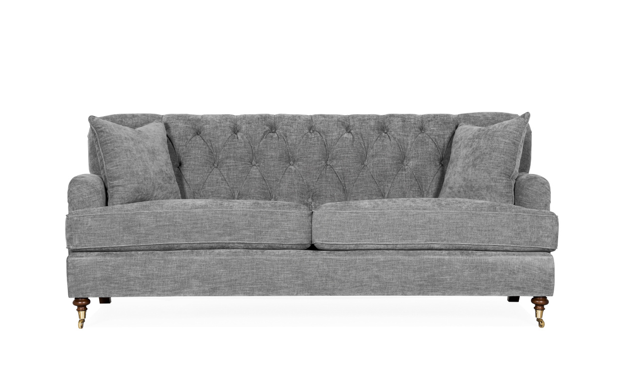 CROMWELL 3-seters sofa Mrk gr i gruppen Stue / Sofaer / hos Sofas & more (HS-196-30-3)