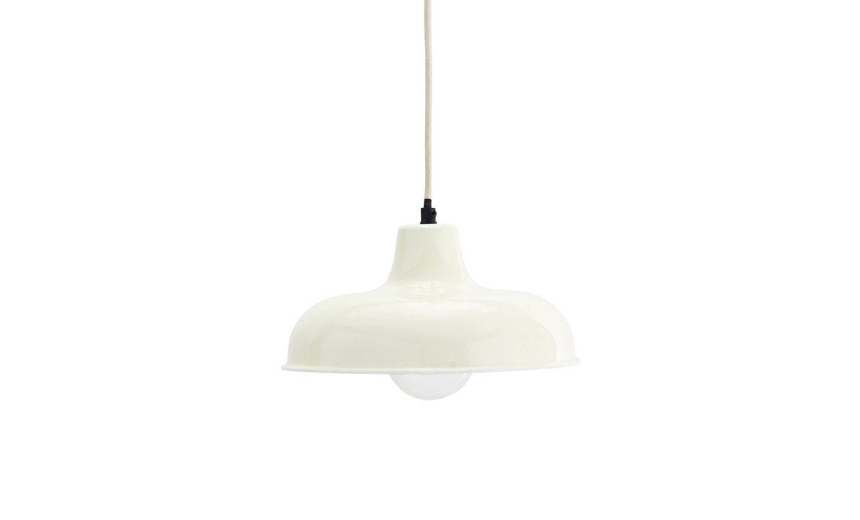 ENAMEL Taklampe Hvit i gruppen Belysning / Lamper / Taklamper hos Sofas & more (IML-136-IV)