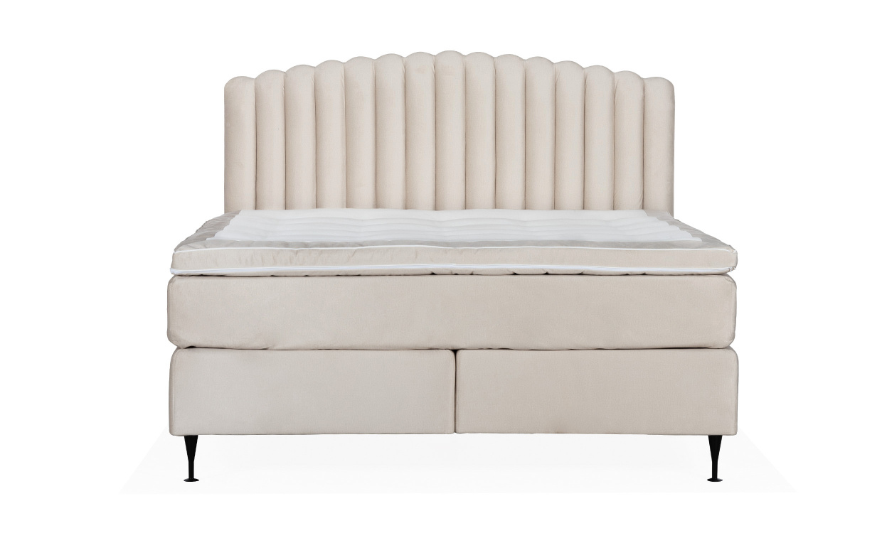 OPERA/PRIMO HIGH 180 Sengesett Velvet Beige i gruppen Soverom / Senger / Sengepakke hos Sofas & more (KMP06037PRHISG180MO2)