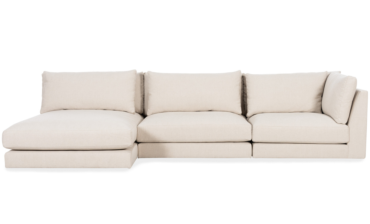 LYON Divansofa 4-seters Vendbar Beige i gruppen Stue / Sofaer / Divansofaer hos Sofas & more (LY-4SDI-CABE)