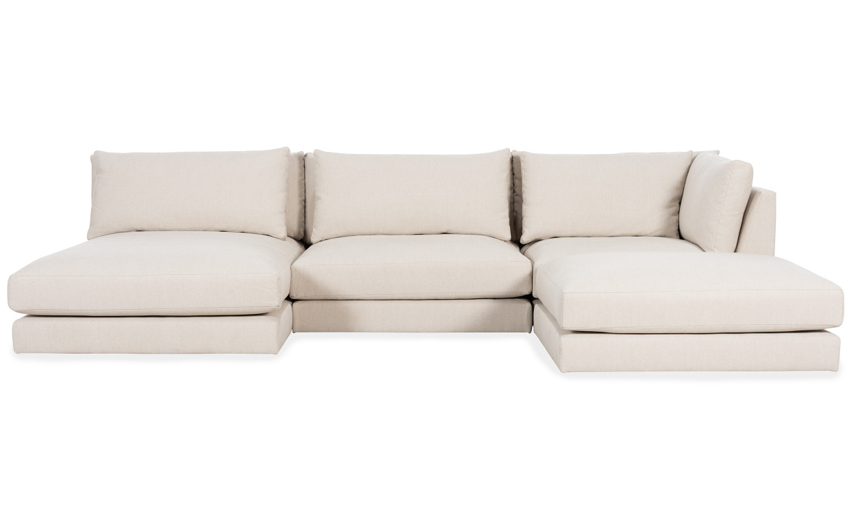 LYON U-Sofa Vendbar Beige i gruppen Stue / Sofaer / U-sofaer hos Sofas & more (LY-A3D-D3A-CABE)