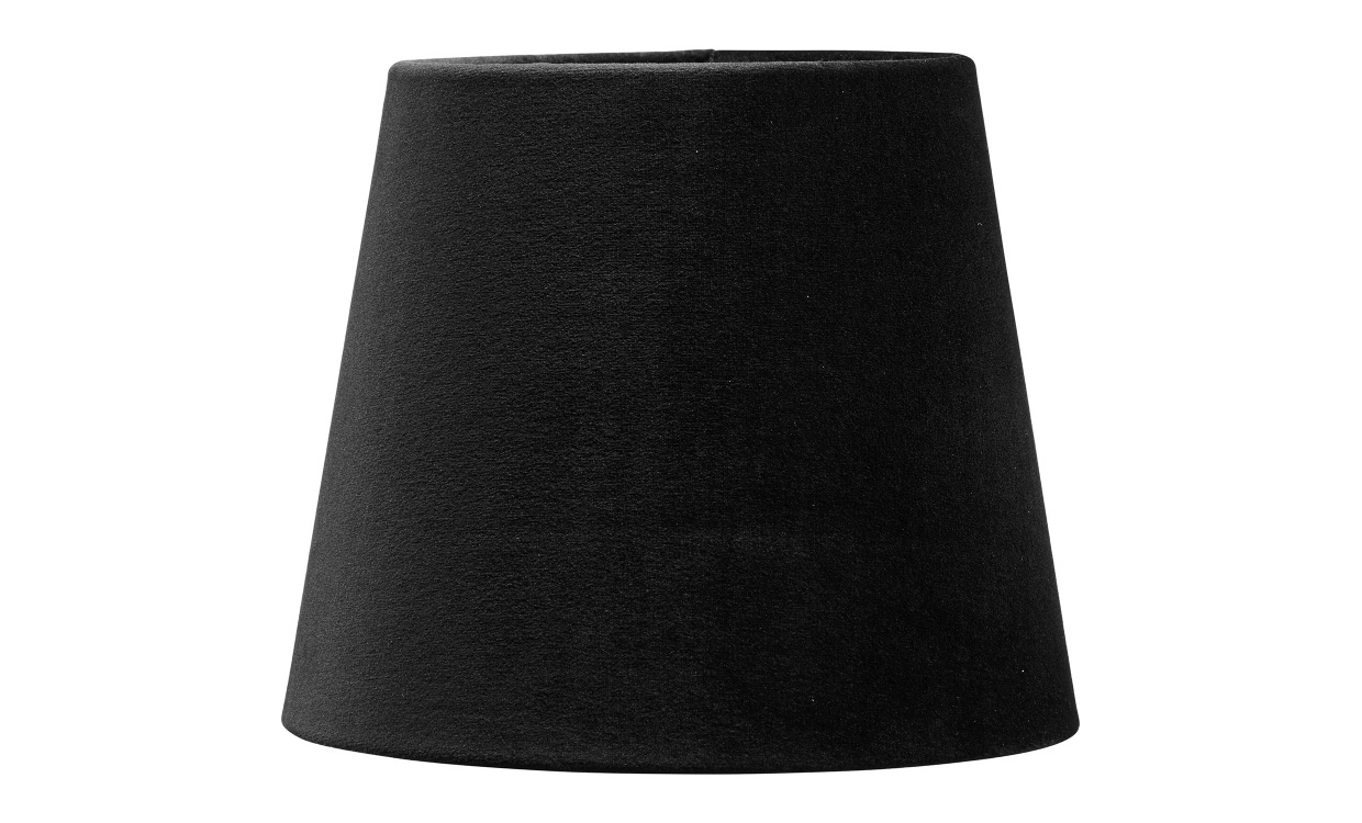 MIA Lampeskjerm Velvet Black H17 i gruppen Belysning / Tilbehr / Lampeskjermer hos Sofas & more (ML01-309)