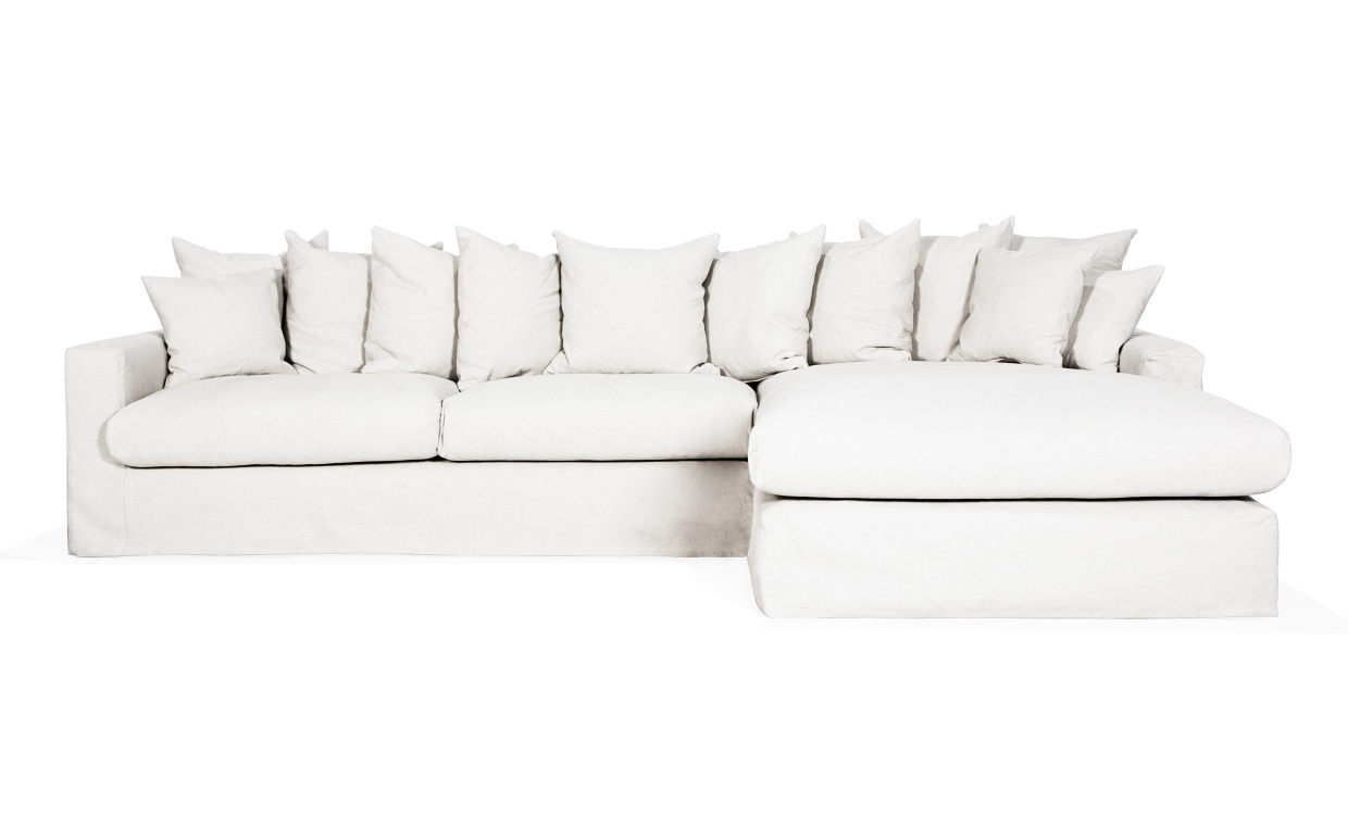 MONACO Premium Sofa Hyre Hvit i gruppen Stue / Sofaer / Divansofaer hos Sofas & more (MO3DVI)