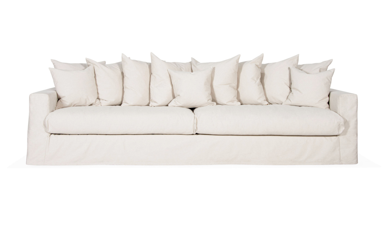 MONACO Premium 4-seters sofa Sandbeige i gruppen Stue / Sofaer / hos Sofas & more (MO4SBR001)